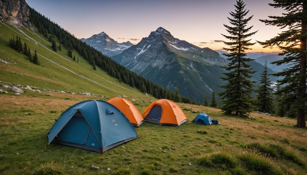 Comparatif des tarifs de camping en montagne